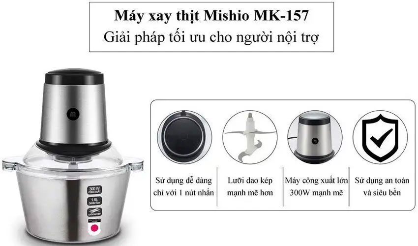 Máy xay thịt đa năng giá dưới 1 triệu đồng