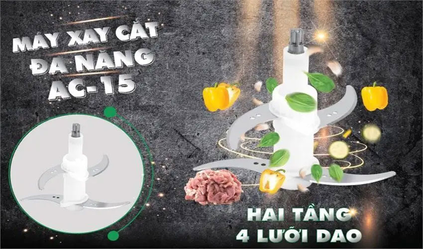 Máy xay thịt đa năng giá dưới 1 triệu đồng