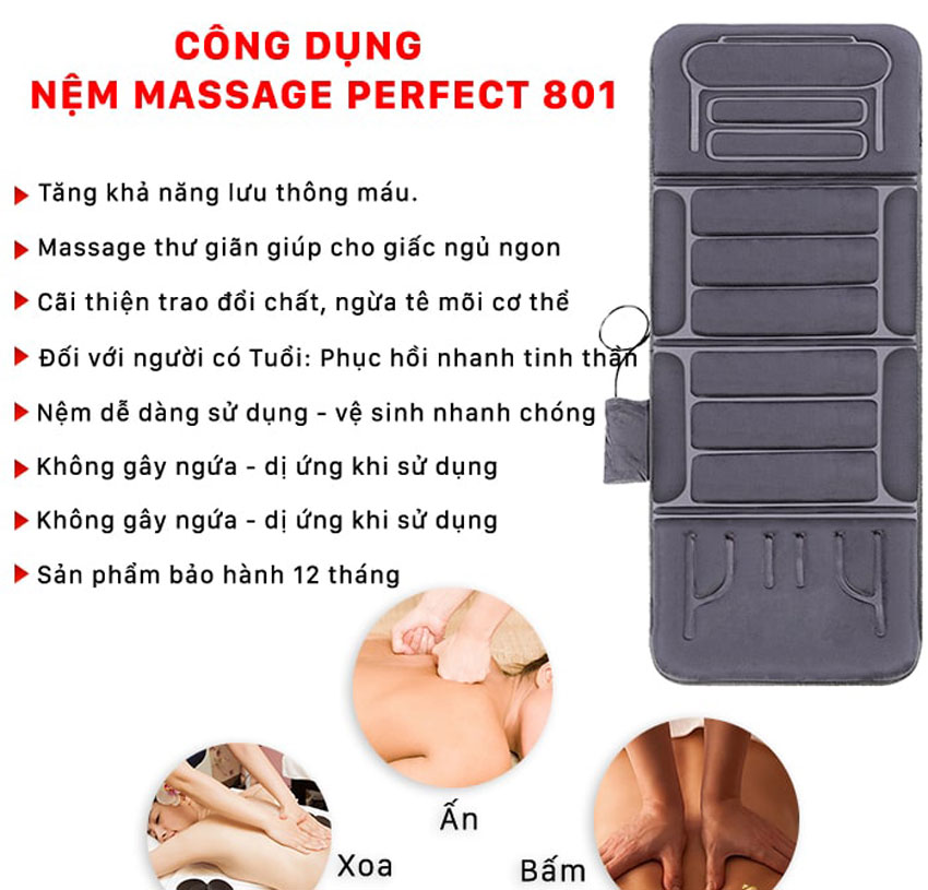 Có nên mua nệm massage toàn thân không