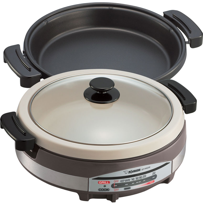 Sắm nồi lẩu điện đa năng Zojirushi EP-RAQ30 để tết thêm vui
