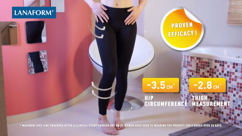 Quần legging định hình giảm size Lanaform Cosmetex LA014003 giảm mỡ, giữ dáng