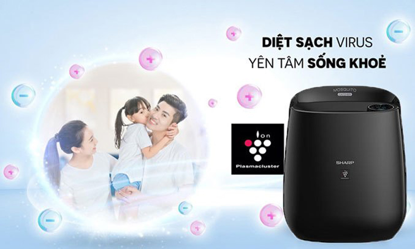 Máy lọc không khí và bắt muỗi Sharp FP-JM30V-B có tính năng gì nổi bật 