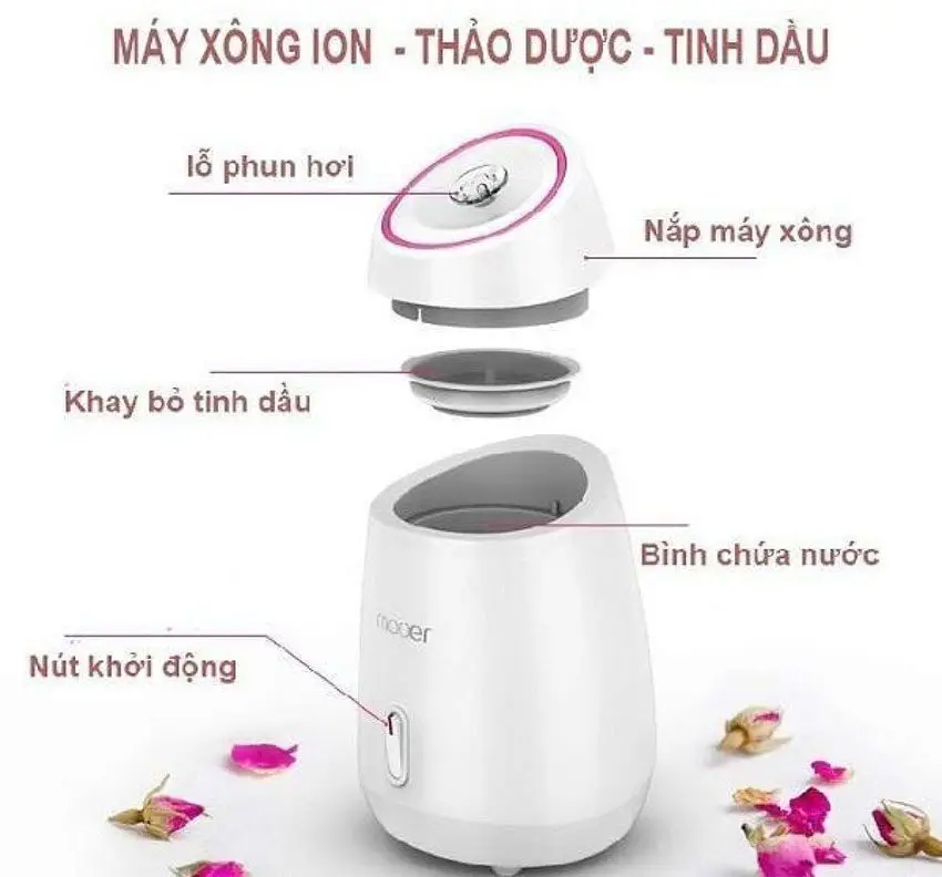 Top 4 máy xông mặt giá dưới 500 nghìn đồng