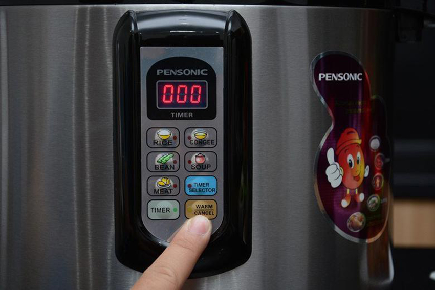 Cách sử dụng nồi áp suất Pensonic PPC-1806 an toàn, tiện lợi