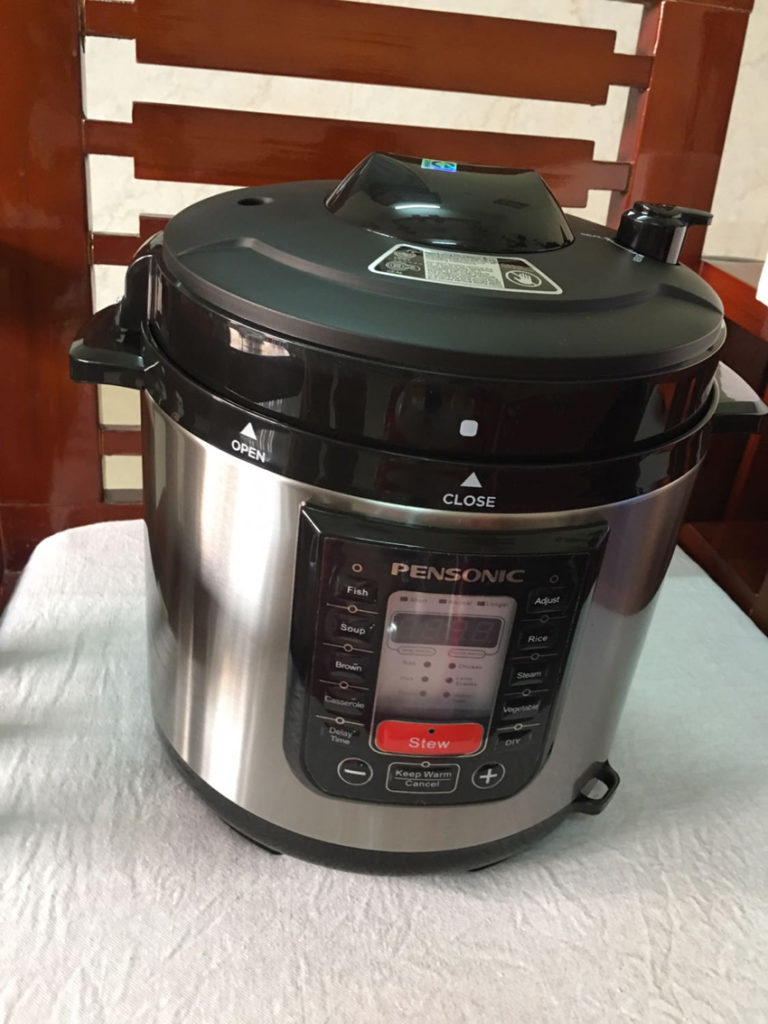 Cách sử dụng nồi áp suất Pensonic PPC-1806 an toàn, tiện lợi