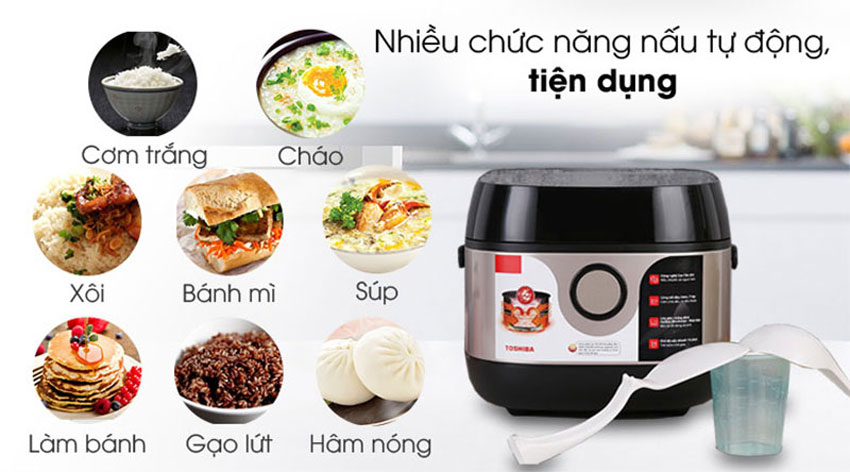 Nồi cơm điện Toshiba có tốt không? 4 sản phẩm đáng mua nhất