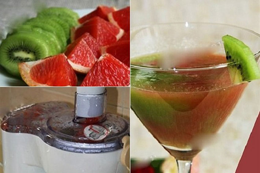 Cách làm nước ép bưởi uống giảm cân