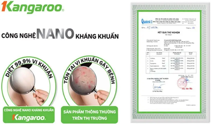 Tủ đông kháng khuẩn Kangaroo KG388C1 sạch khuẩn, hạn chế mùi hôi