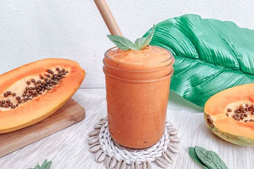 5 cách làm sinh tố đu đủ ngọt mát cho mùa hè