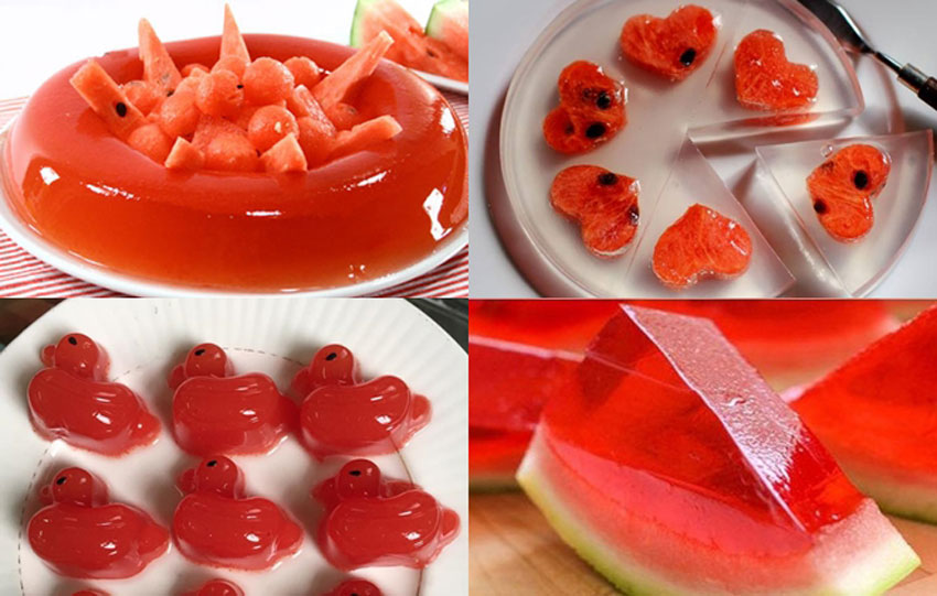 6 loại thạch rau câu trái cây ngon tuyệt cú mèo