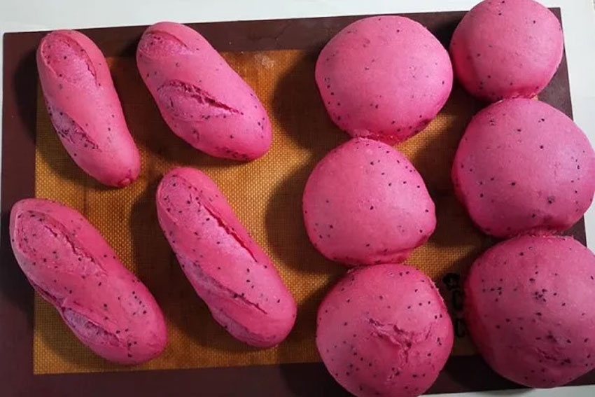 3 Cách làm bánh mì thanh long cực ngon, màu cực đẹp