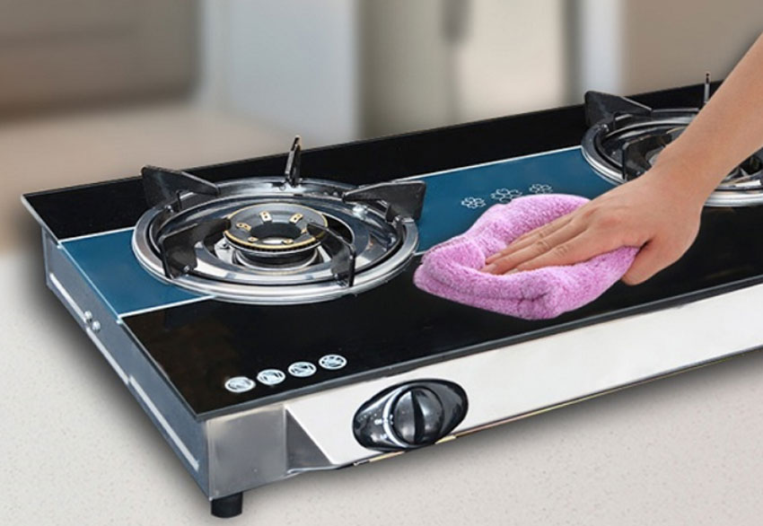 2 cách làm sạch kiềng bếp gas hiệu quả