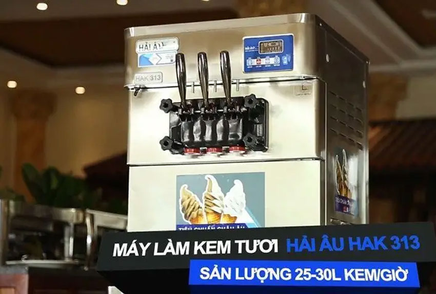 Tự làm 3 món kem bằng máy làm kem tươi tại nhà