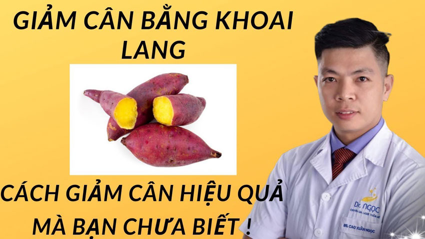 Thực đơn giảm cân bằng khoai lang trong 7 ngày