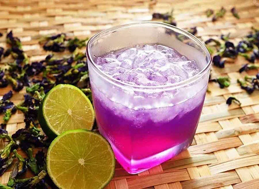 6 cách pha trà hoa đậu biếc đẹp mắt