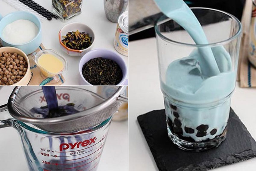 6 cách pha trà hoa đậu biếc đẹp mắt