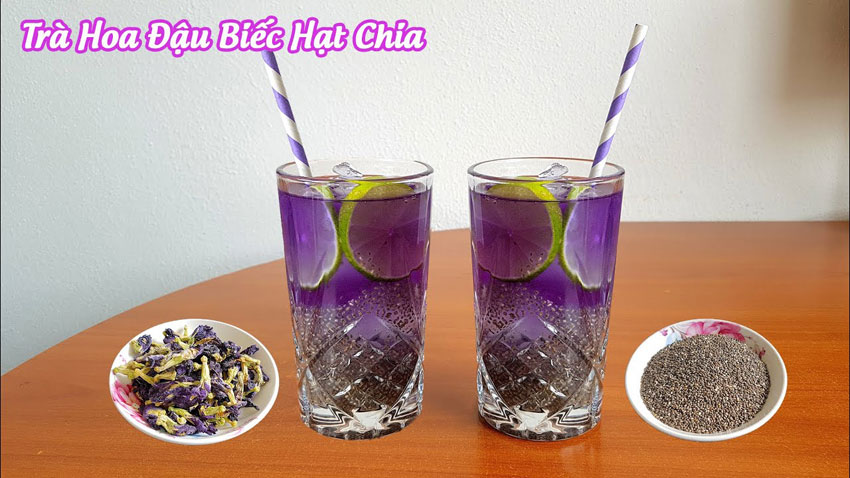 5 cách pha trà hoa đậu biếc cực hấp dẫn