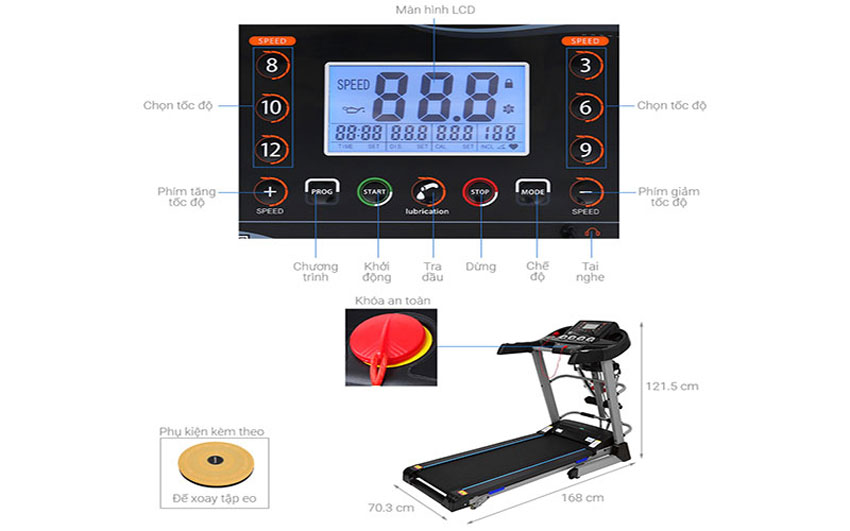 8 kinh nghiệm chọn mua máy chạy bộ bạn nên biết