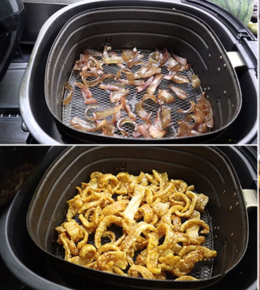 4 cách làm da heo chiên giòn, ăn là nghiền