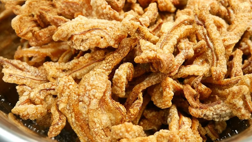 4 cách làm da heo chiên giòn, ăn là nghiền