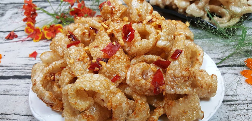 4 cách làm da heo chiên giòn, ăn là nghiền