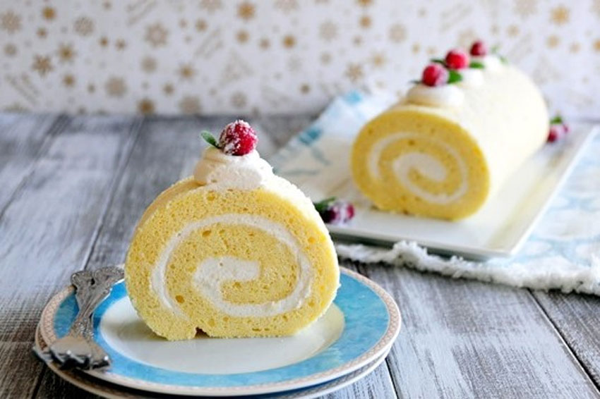 3 cách làm bánh bông lan cuộn cực hấp dẫn tại nhà