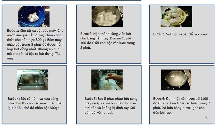 2 cách làm bún tươi tại nhà an toàn vệ sinh