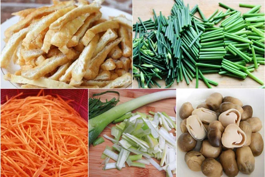 Tự làm 3 món hủ tiếu xào ngon như ngoài hàng