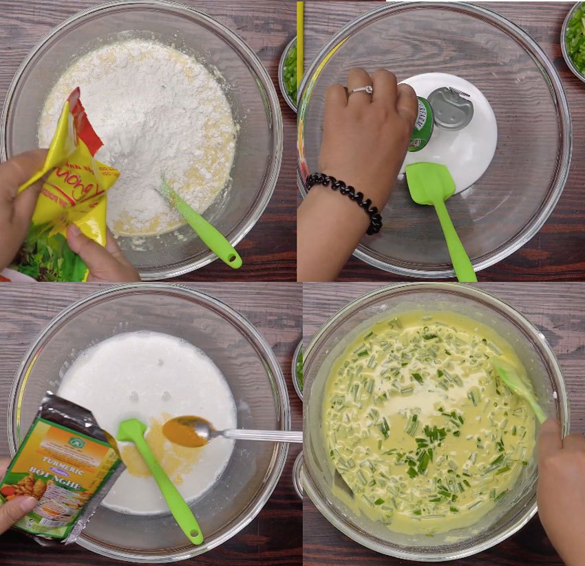 3 cách làm bánh xèo giòn, ngon tại nhà