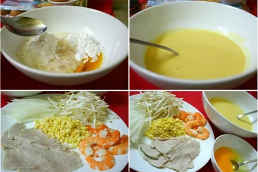 3 cách làm bánh xèo giòn, ngon tại nhà