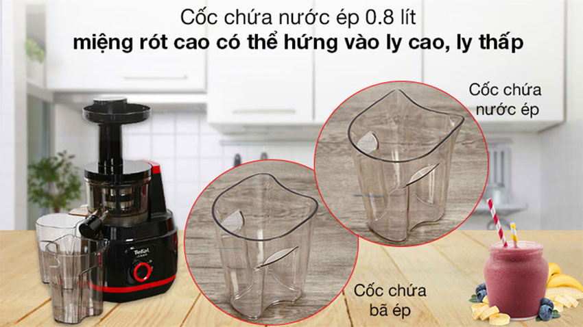 Máy ép chậm Tefal ZC150838 có tốt không? Gía bao nhiêu