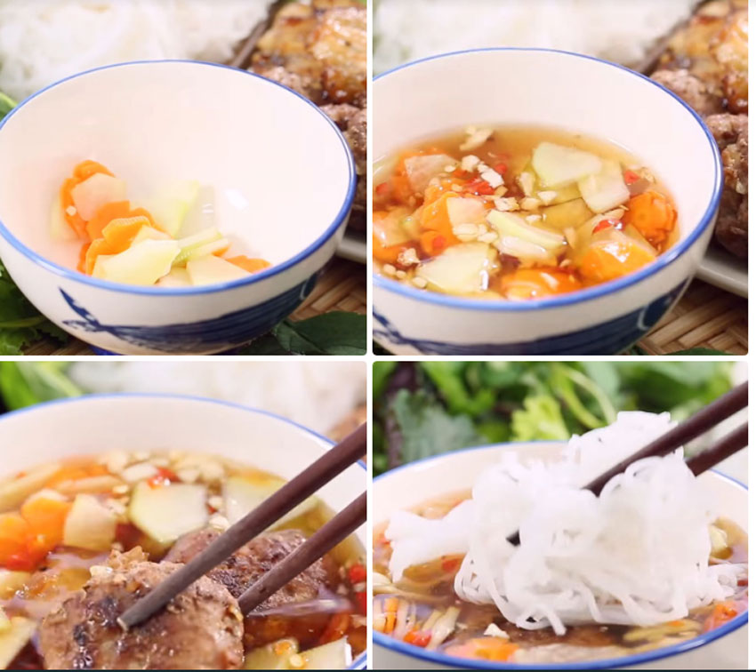 2 cách làm bún chả Hà Nội cực ngon tại nhà