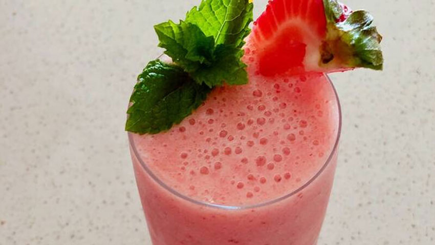 5 cách làm sinh tố bạc hà the mát, cực đã