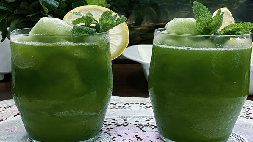 5 cách làm sinh tố bạc hà the mát, cực đã