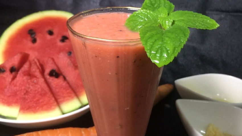 5 cách làm sinh tố bạc hà the mát, cực đã