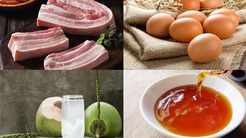 2 cách làm thịt kho trứng đậm đà hao cơm