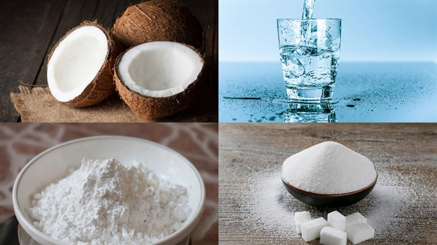 2 công thức làm trân châu dừa cực hấp dẫn