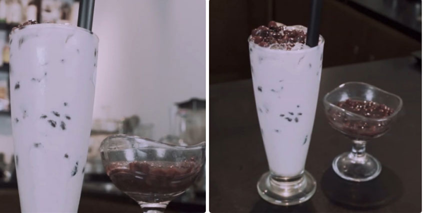 2 cách làm trà sữa khoai môn cực đẹp mắt
