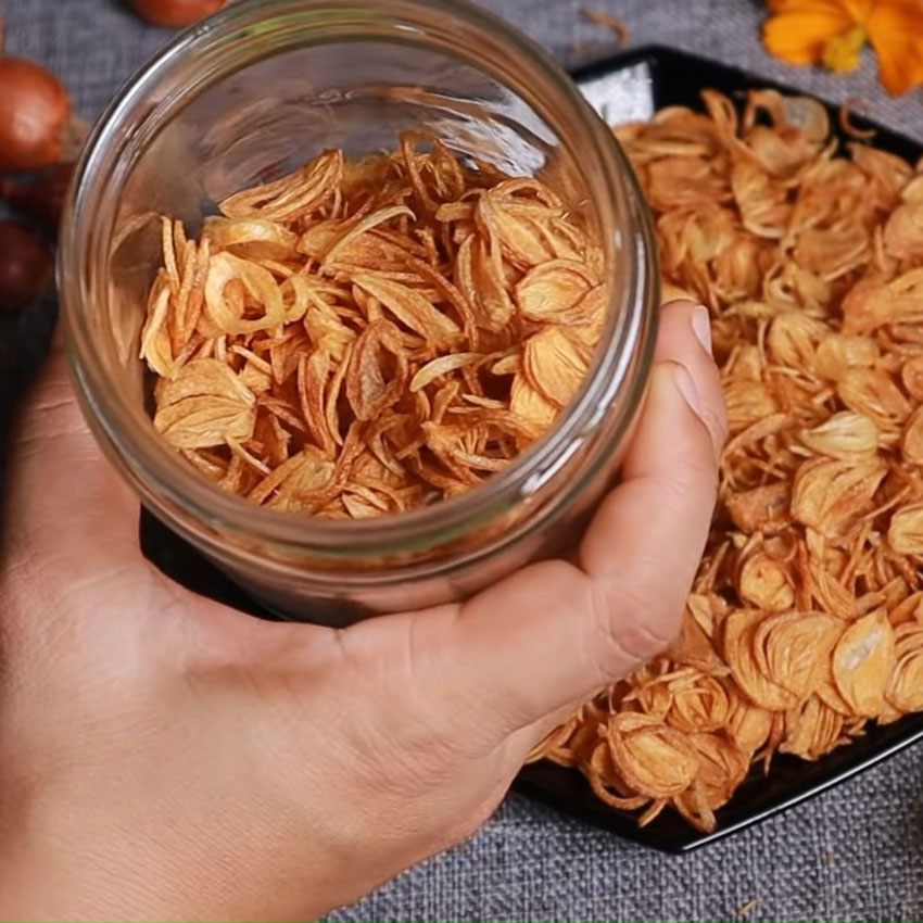 5 cách làm hành phi thơm ngon, để được lâu