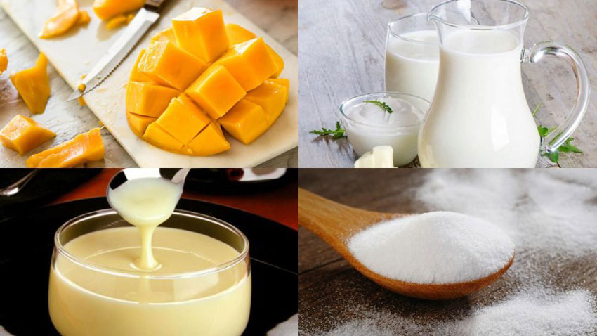 5 công thức làm sinh tố xoài cực ngon