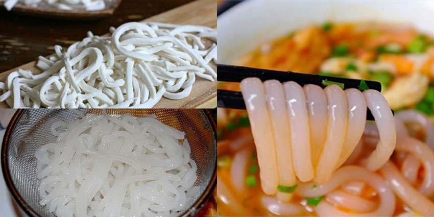 4 cách làm sợi bánh canh tại nhà
