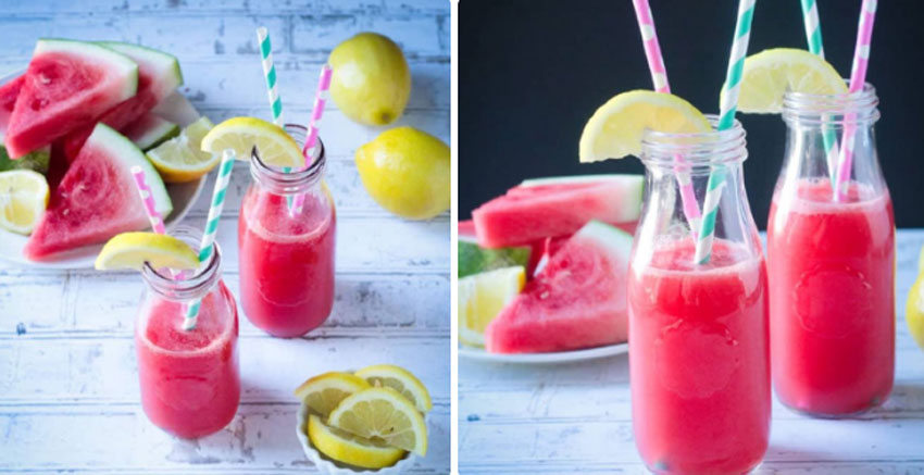 5 cách làm nước ép dưa hấu đẹp da