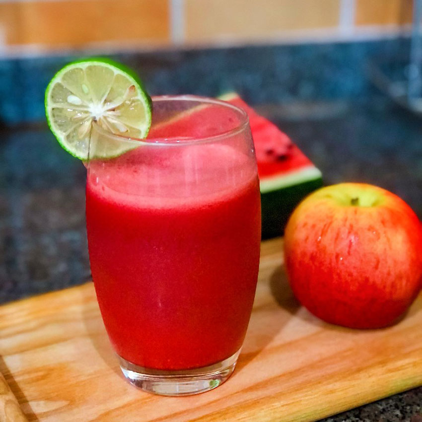 5 cách làm nước ép dưa hấu đẹp da