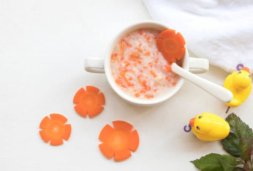 6 cách nấu cháo tôm cho bé ăn dặm