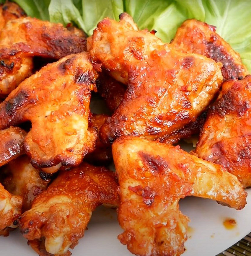 3 cách làm cánh gà nướng bằng nồi chiên không dầu cực ngon