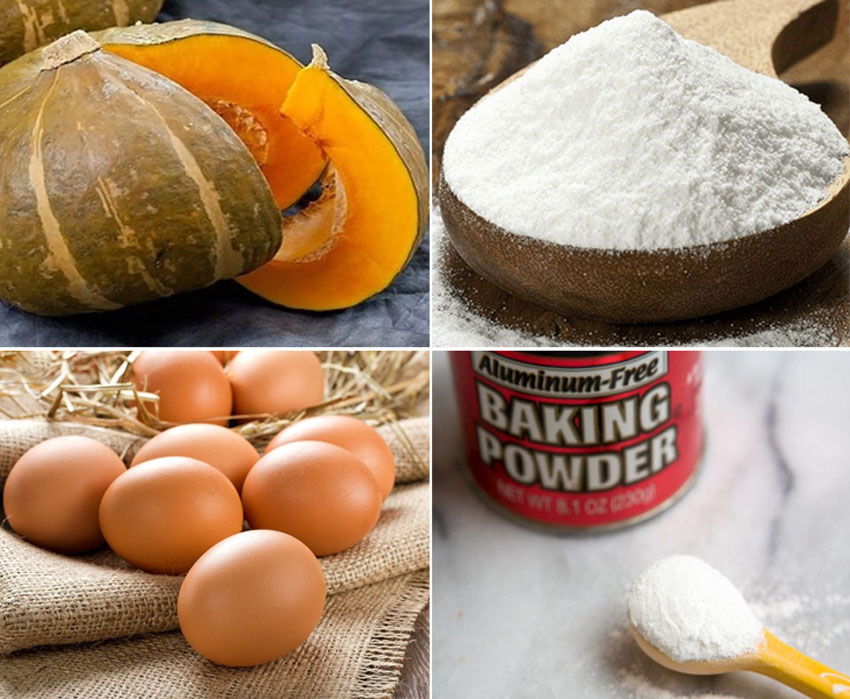 Cách làm 4 món bánh bí đỏ cho bé nhà bạn