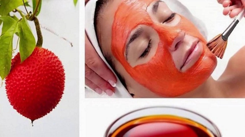 5 cách làm đẹp da bằng dầu gấc 