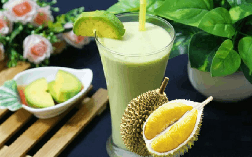 5 cách làm sinh tố sầu riêng tại nhà cực dễ