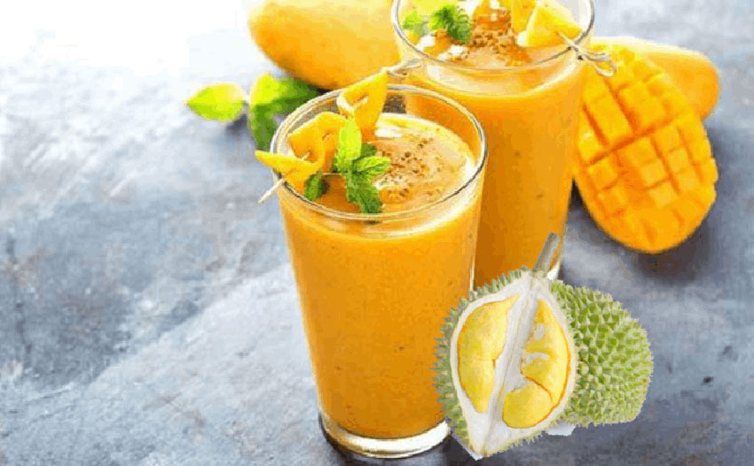 5 cách làm sinh tố sầu riêng tại nhà cực dễ