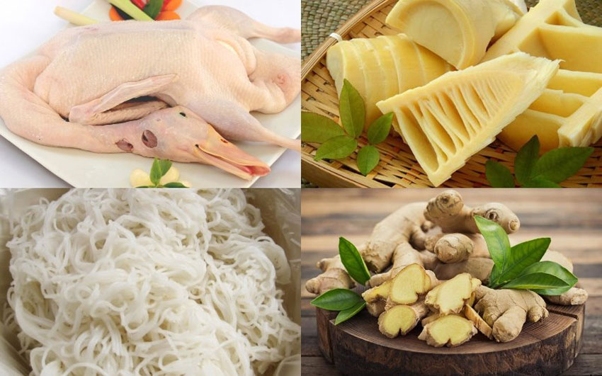Cách nấu bún măng vịt ngon tại nhà